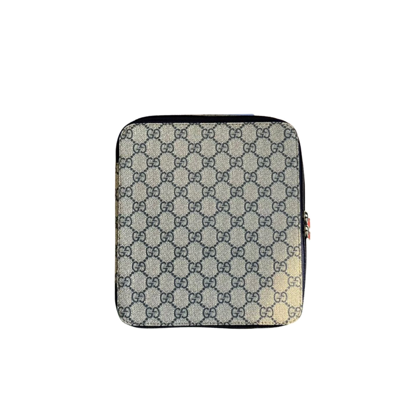 Gvc*1 GG Medium Packing Cube Svp*me Canvas Beige/Grey For Men 7.7in/20cm ‎‎‎726661 KGD0N 4060