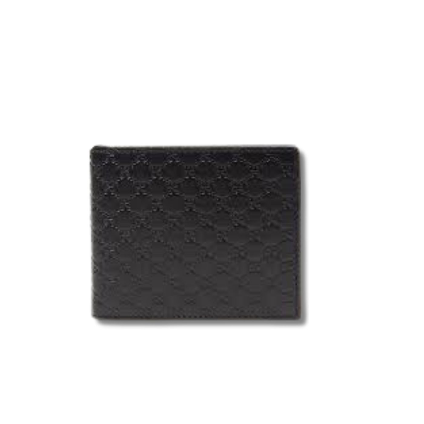 Gvc*1 GG MicroGvc*1ssima Bi-Fold Wallet Black For Men 4.3in/11cm ‎‎‎260987 BMJ1N 4009
