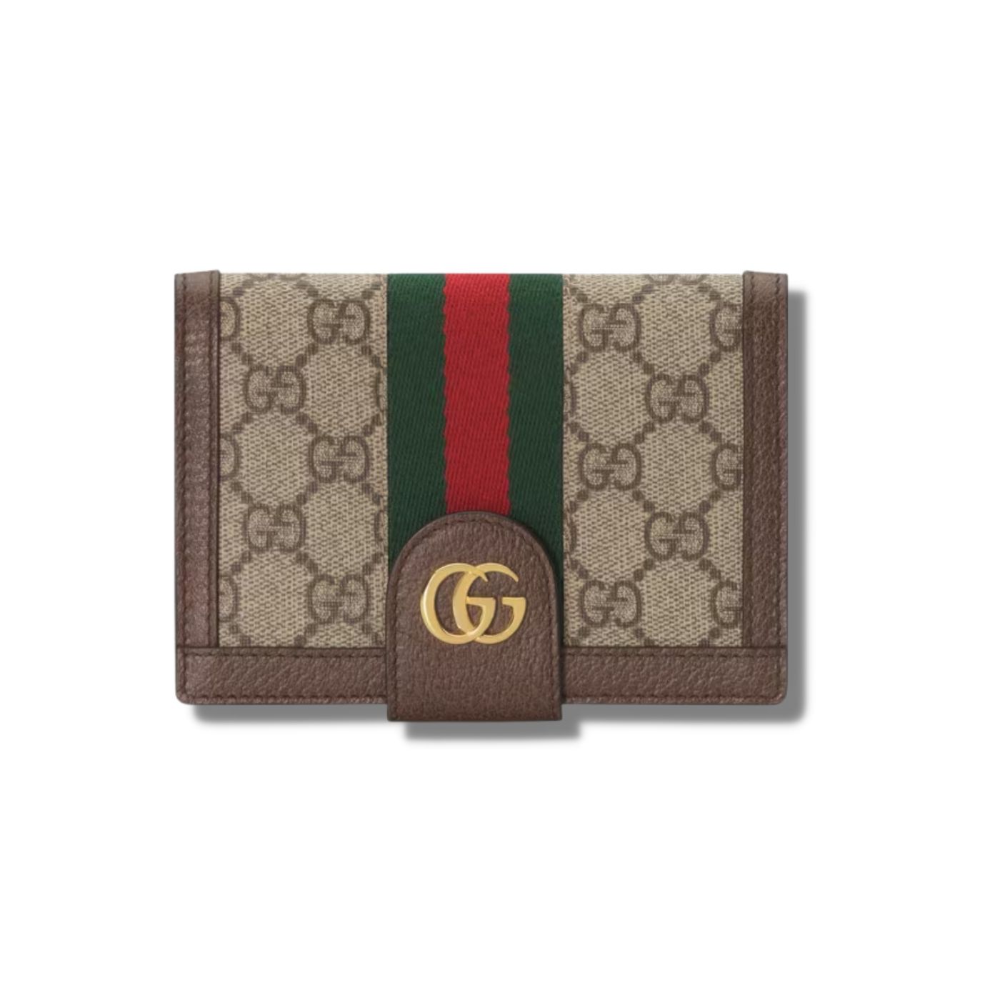 Gvc*1 Ophidia GG Passport Case Svp*me Canvas Beige For Women‎ 5.7in/14.5cm 598914 96IWG 8745