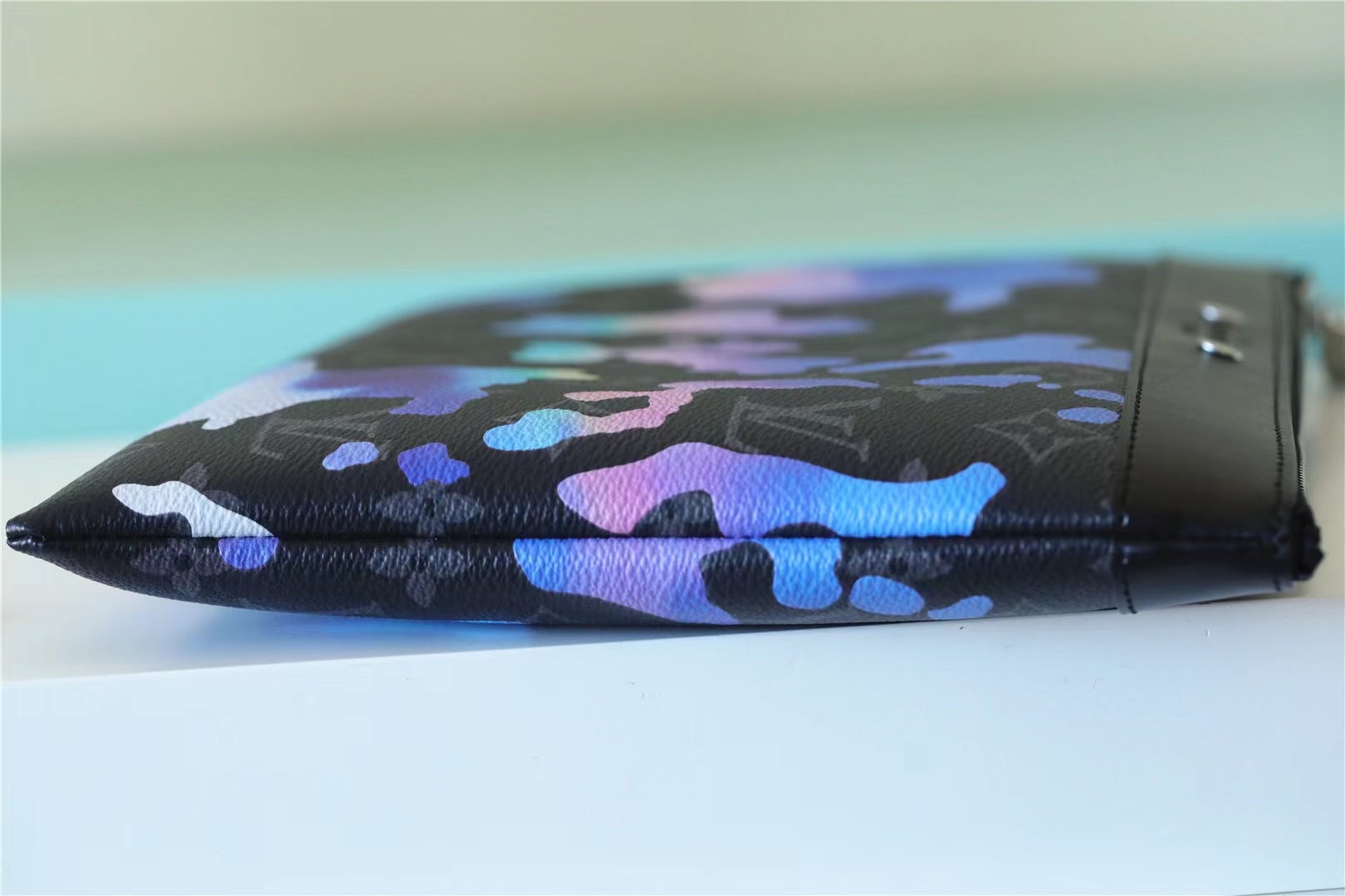 Pochette To Go Monogram Eclipse Canvas Black For Men 11.8in/30cm M81848