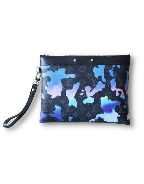 Pochette To Go Monogram Eclipse Canvas Black For Men 11.8in/30cm M81848