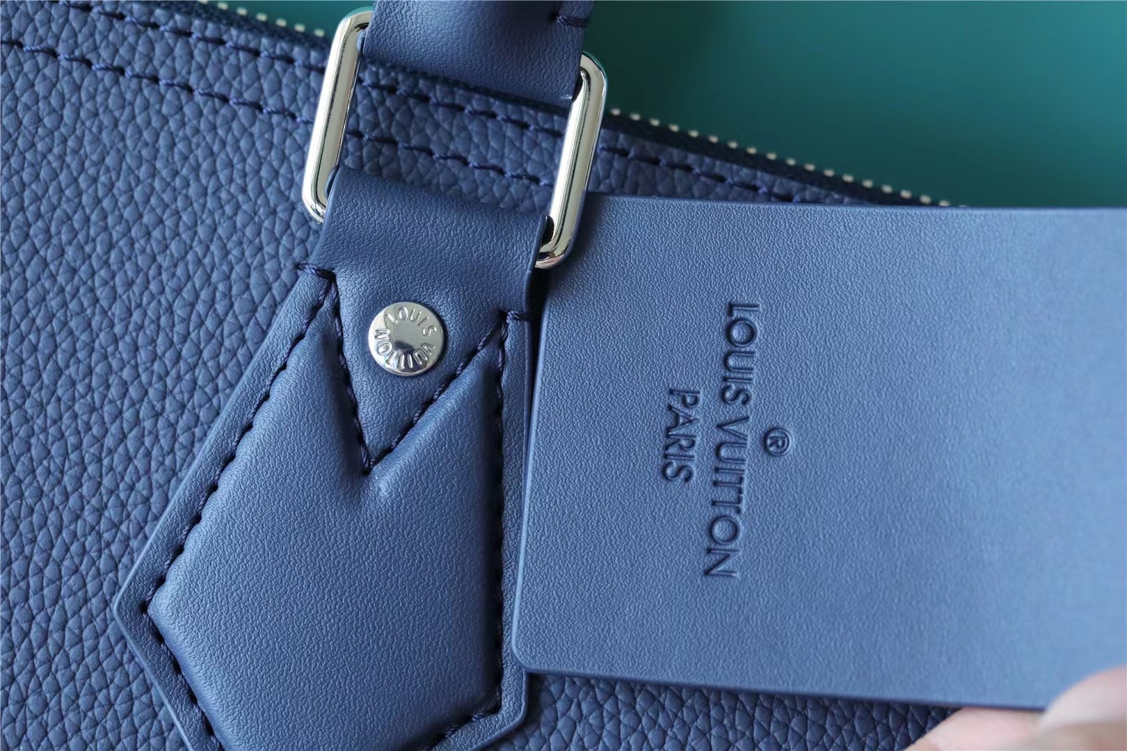 Takeoff Briefcase Aerogram Navy Blue For Men 15.4in/39cm M21440