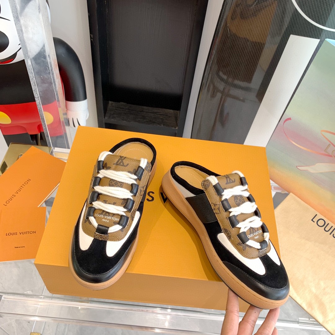 L0vis Vvtt0n Lous Sneaker Monogram Canvas Black For Men