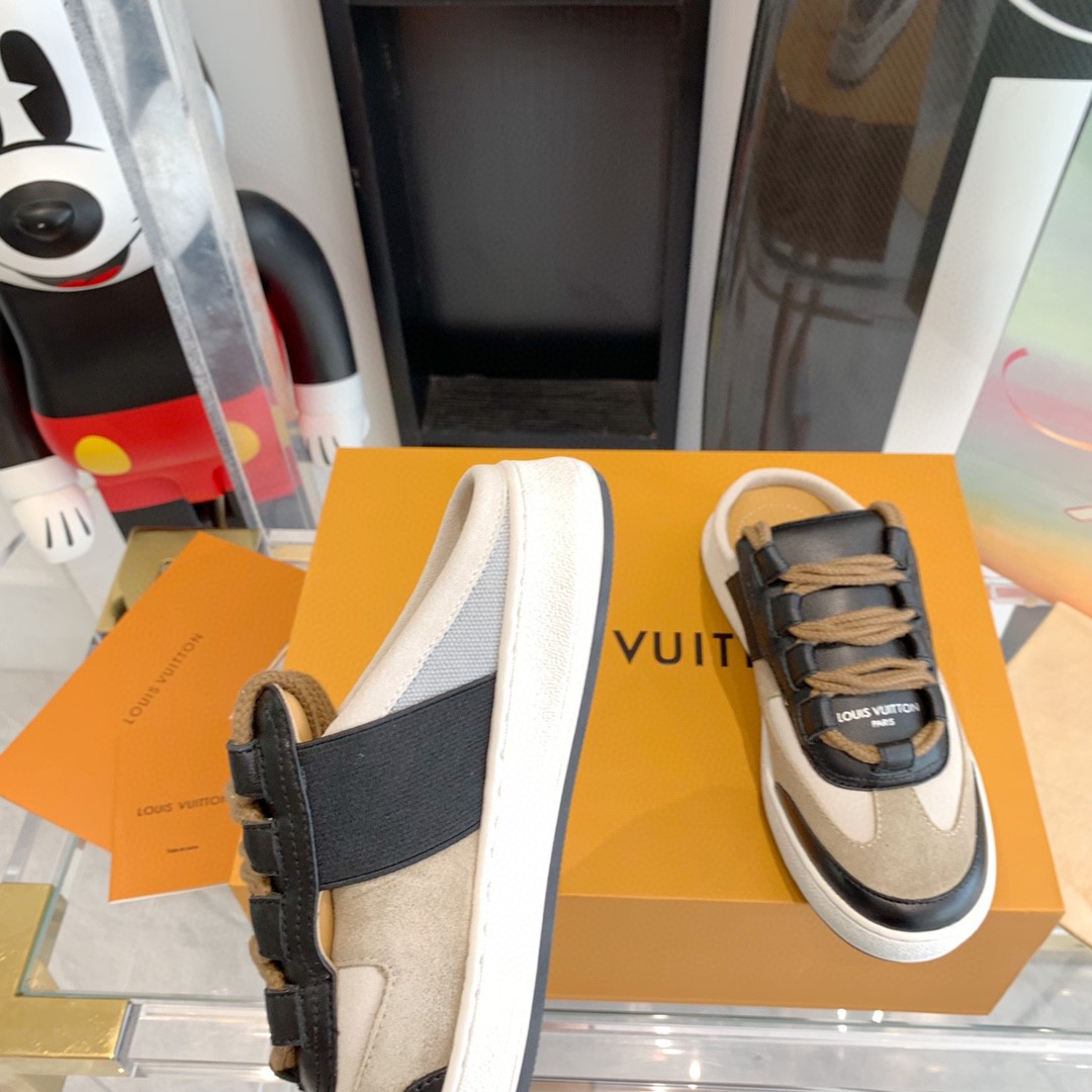 L0vis Vvtt0n Lous Sneaker Monogram Canvas Beige For Men