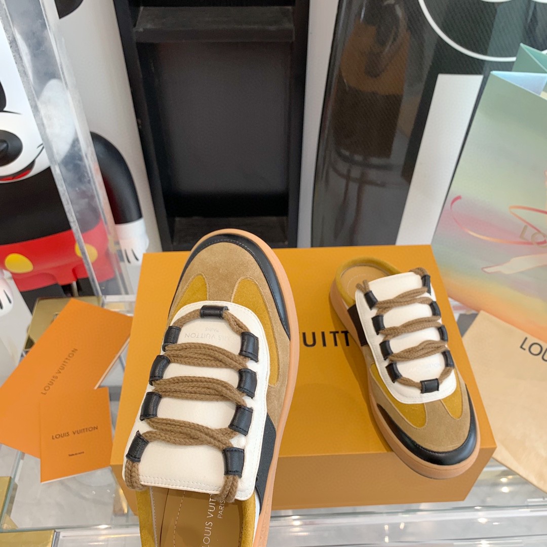 L0vis Vvtt0n Lous Sneaker Monogram Canvas Brown For Men