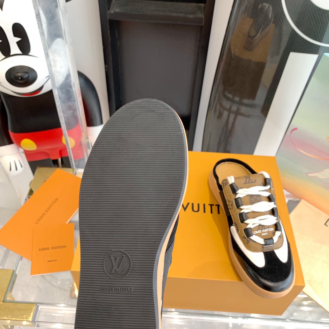 L0vis Vvtt0n Lous Sneaker Monogram Canvas Black For Men