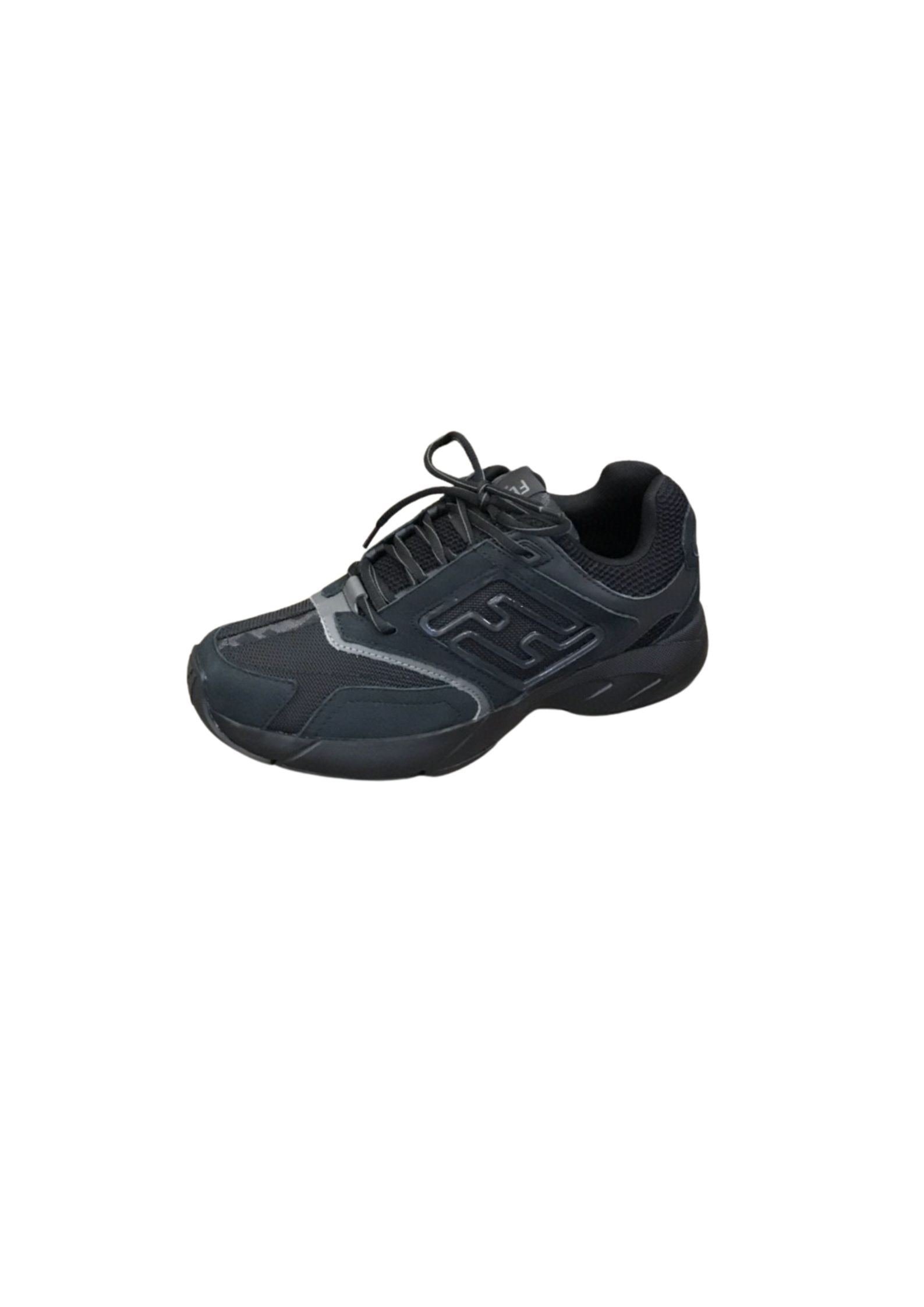 FD F**di Faster Trainers Sneakers Black For Women 7E1555AKX6F1ICG