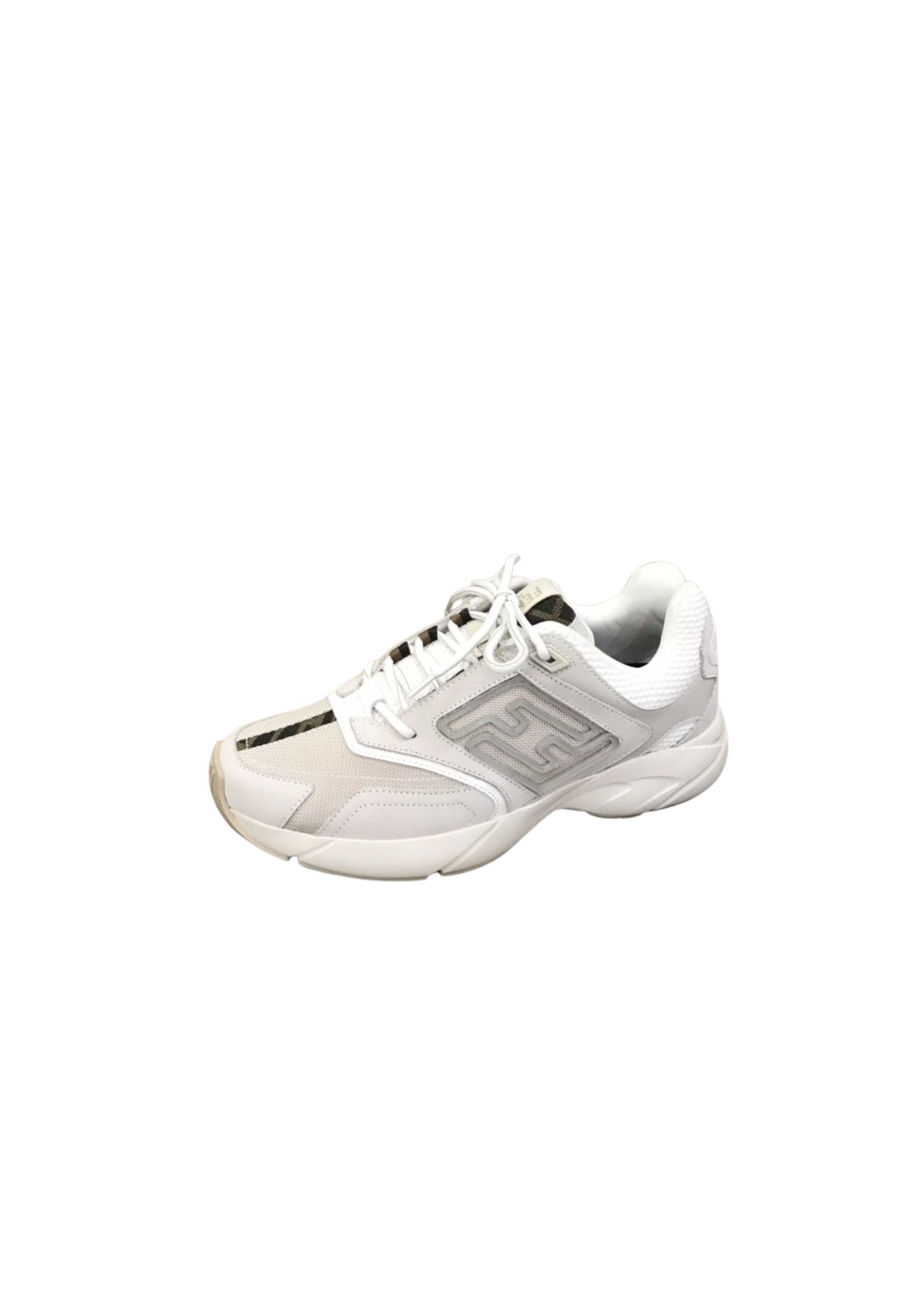 FD F**di Faster Trainers Sneakers White For Women 7E1555AKX6F1ICF