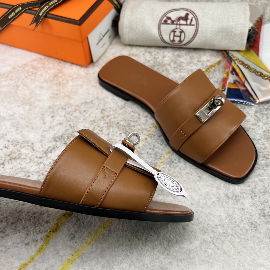 H**me5 Giulia Sandal Brown For Women H231056Z A3350