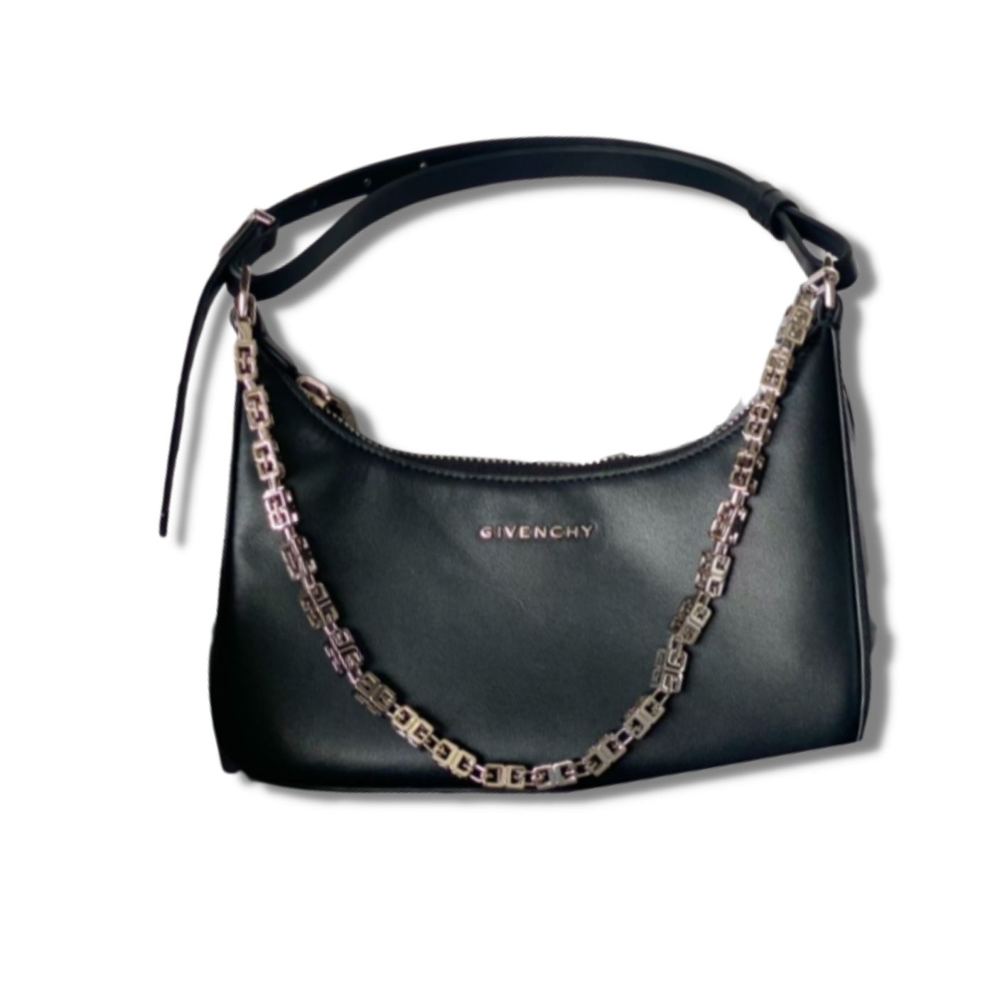 Givenchy Small Moon Cut Out Bag Black/Pink/Cream/Brown/Grey/Dark Grey For Women‎ 9.8in/25cm BB50LGB1A4-001