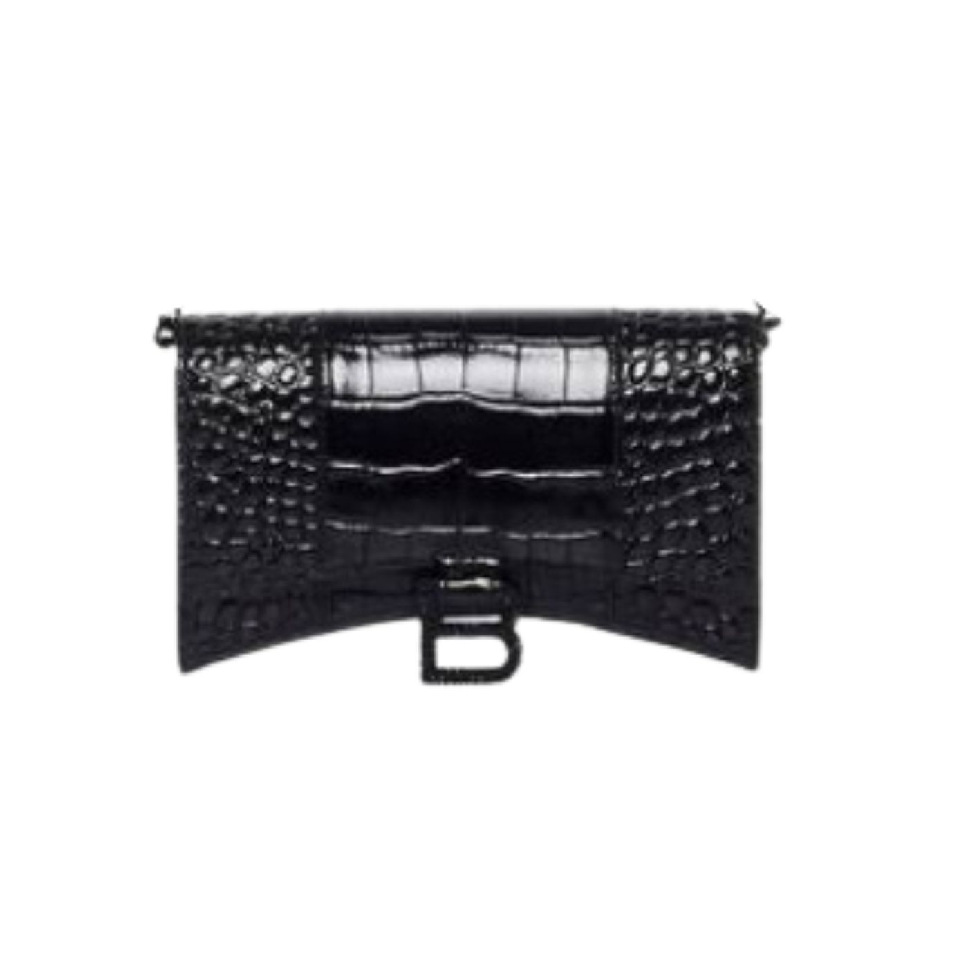 Ba1en*iaga Hourglass Wallet Silver/Grey/Gold/Green/Black For Women‎ 7.6in/19cm 6560502UDF71000