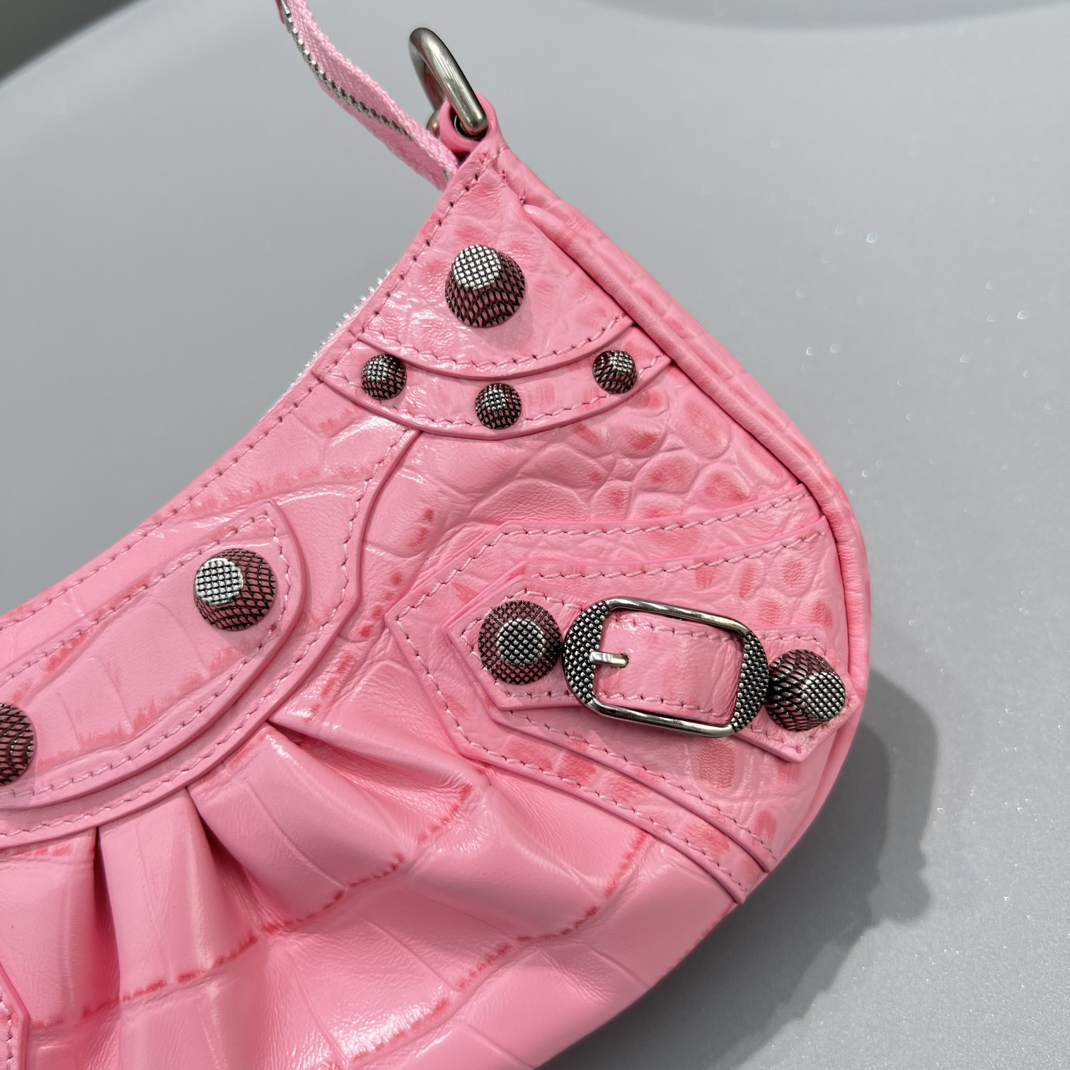 Ba1en*iaga Le Cagole Mini Bag Purple/Black/Pink/Green For Women‎ 8.2in/20.8cm