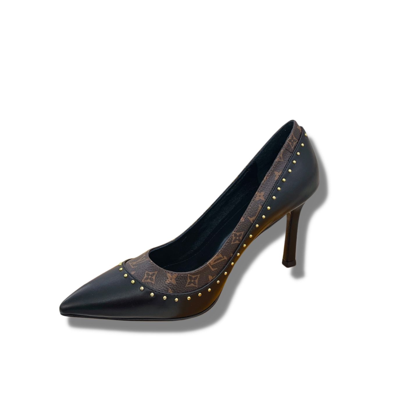 L0vis Vvtt0n Signature Pump Black For Women 9.5/3.7in 1AACFB