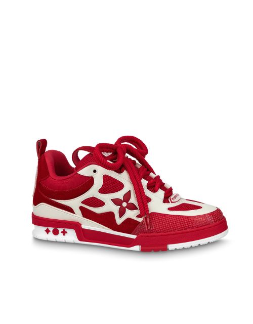 LV Skate Sneaker Red For Men 1AARS6