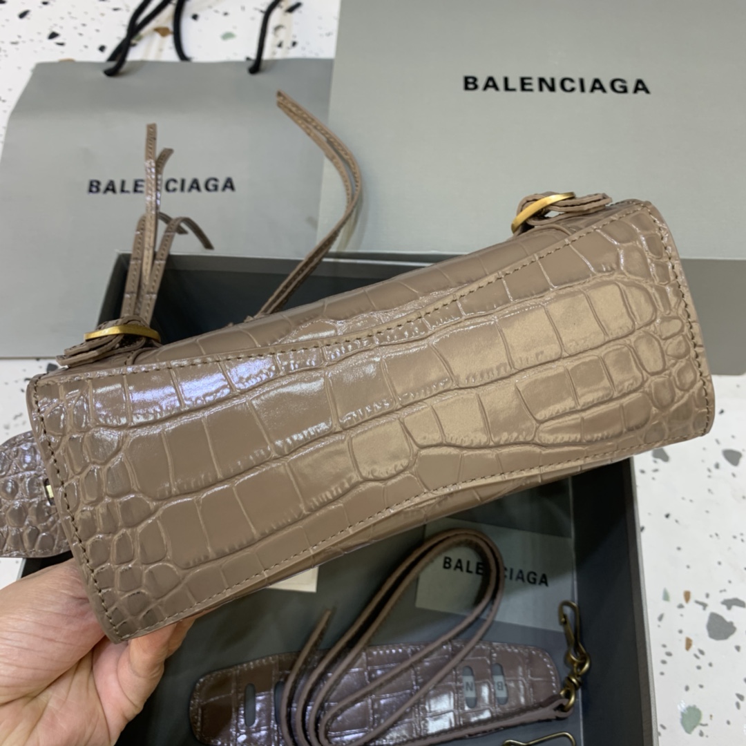 Ba1en*iaga Neo Classic Mini Handbag Black/Dark Blue/Cream/Brown/Green Khaki For Women‎ 8.6in/21.8cm