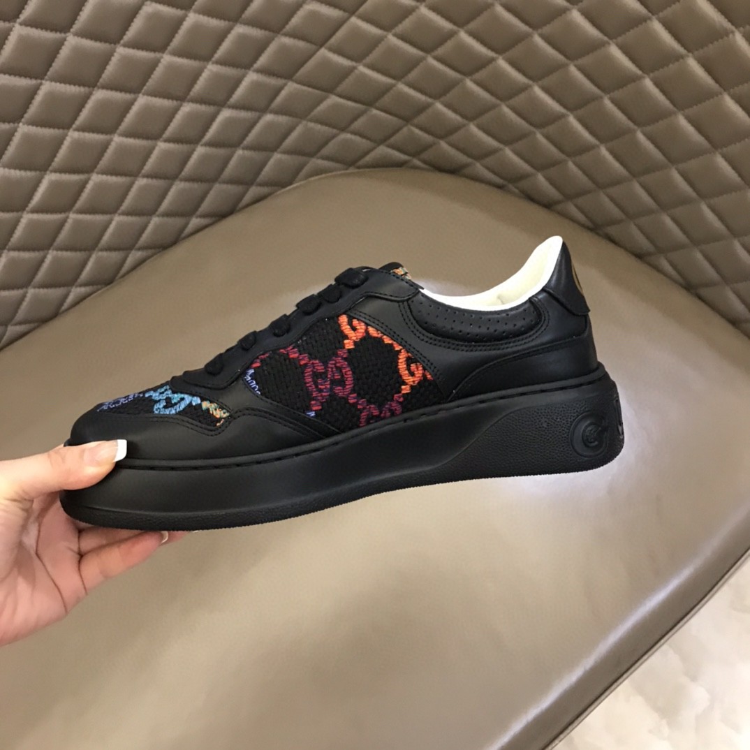 Gvc*1 GG Embossed Sneaker Black For Men