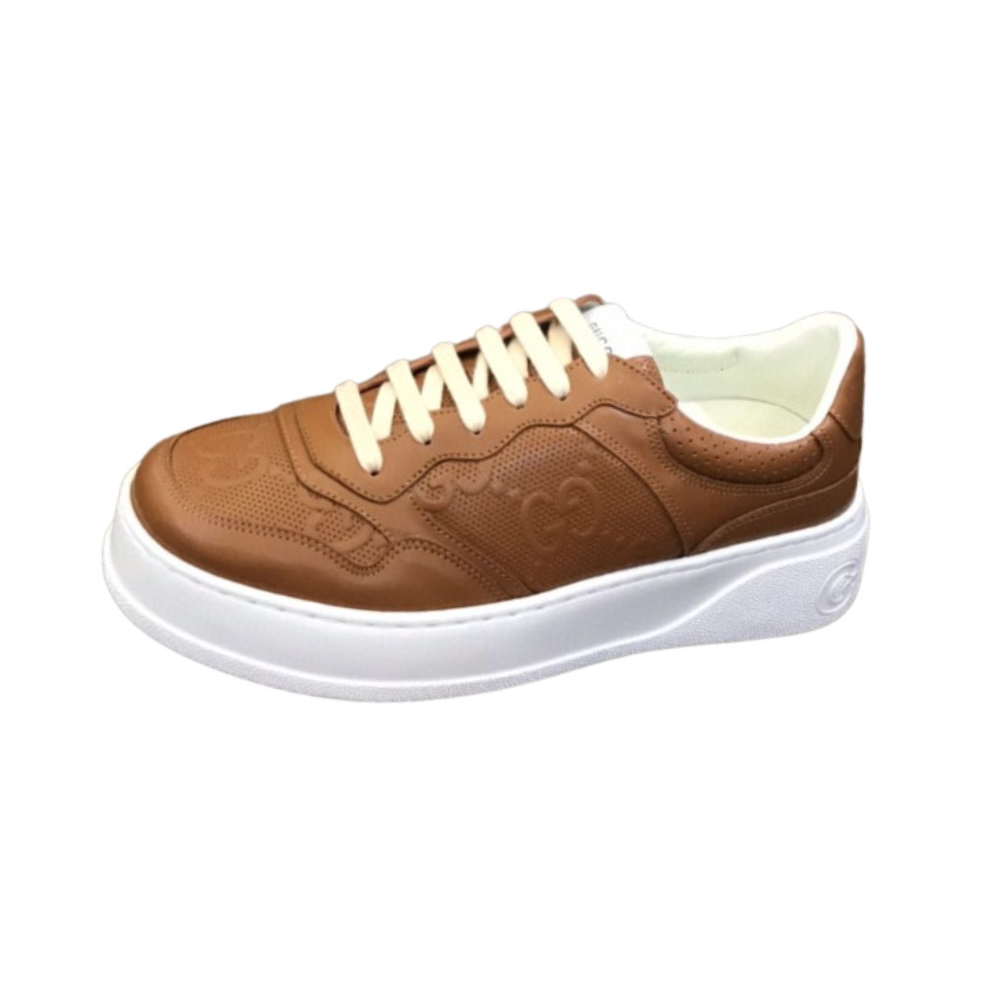 Gvc*1 GG Sneaker Brown For Men 726544 AABBV 2742