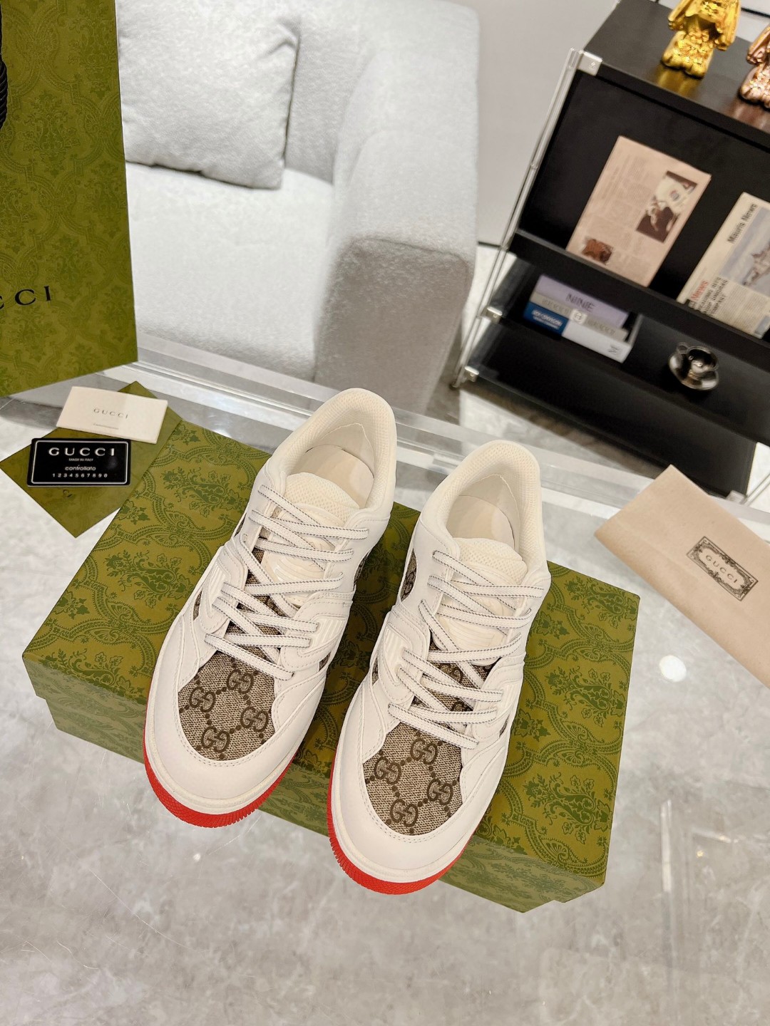 Gvc*1 Basket Sneaker White For Men