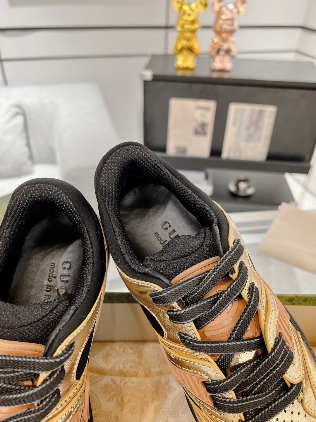 Gvc*1 Basket Sneaker Gold For Men