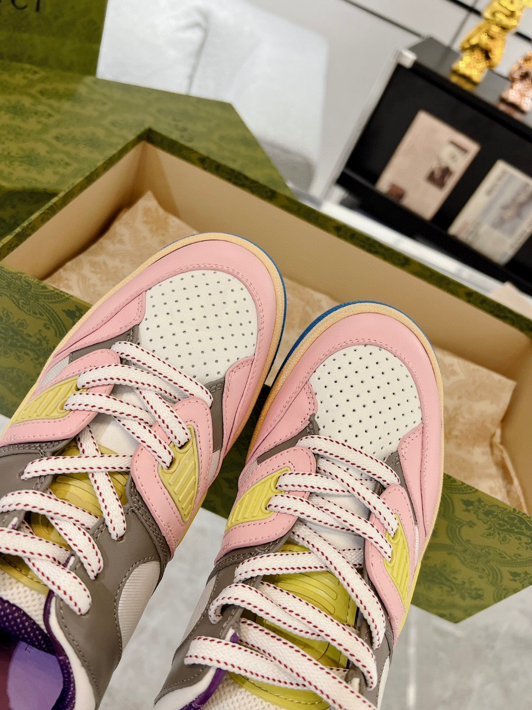 Gvc*1 Basket Sneaker Pink For Men