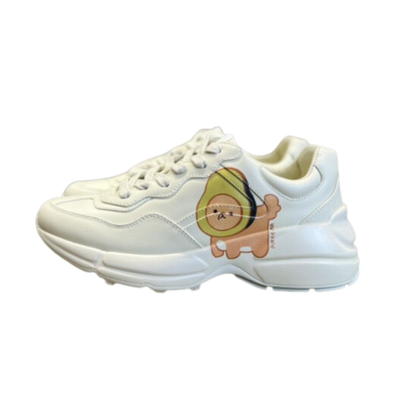 Gvc*1 Rhyton Sneaker With Animal Print White For Men 737521 DRW00 9522