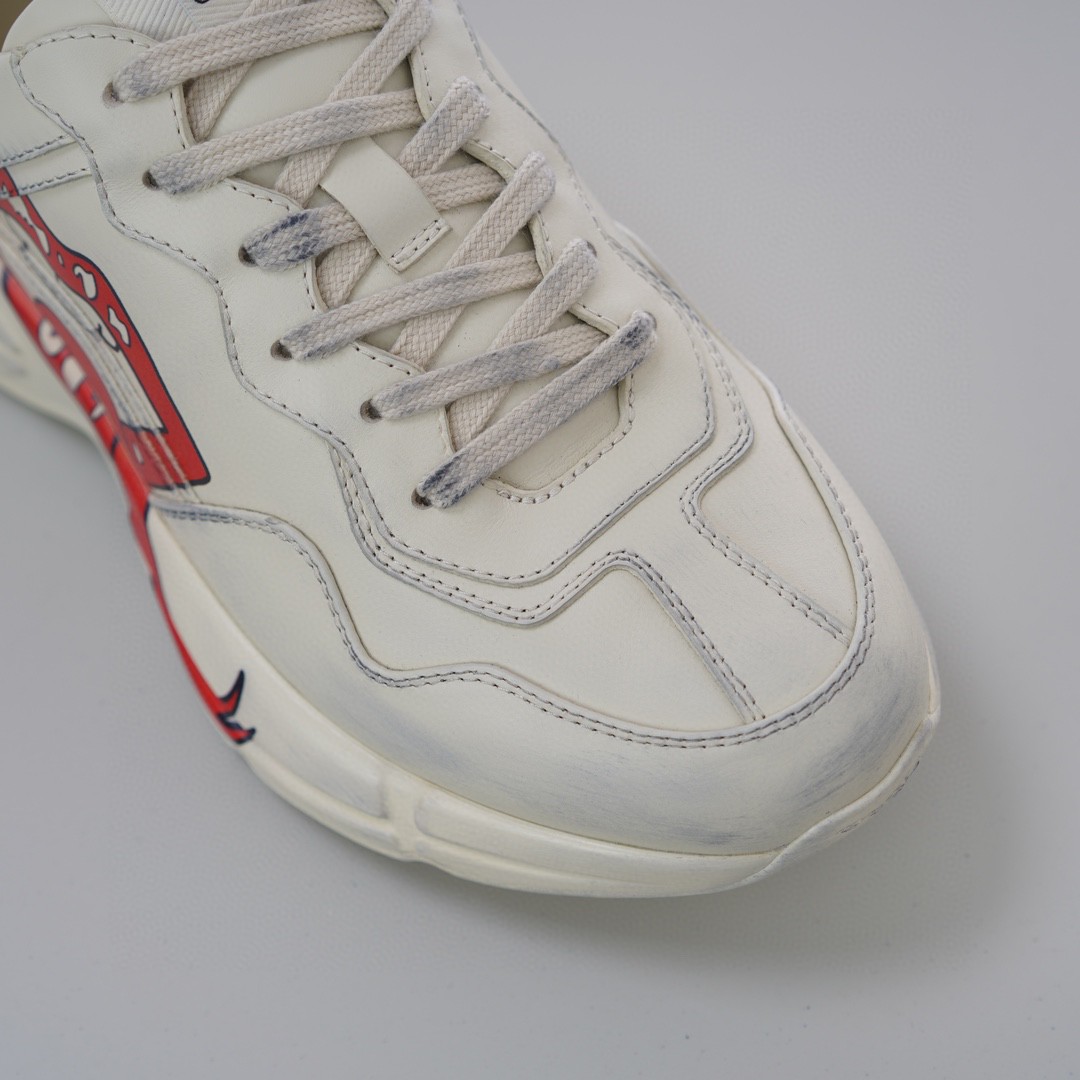 Gvc*1 Rhyton Sneaker Cream For Men 552089 A9L00 9522