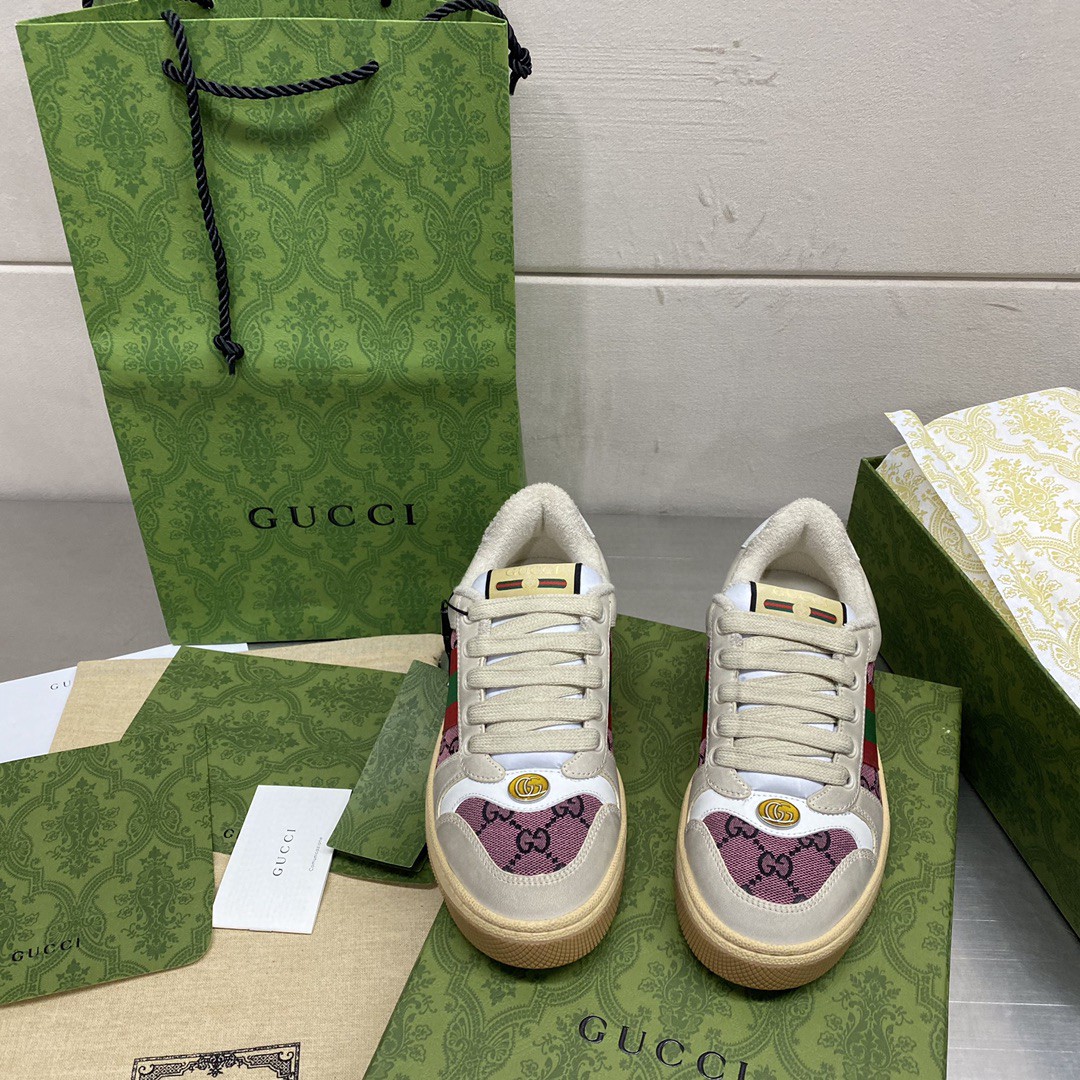 Gvc*1 Screener GG Sneaker Cream For Men