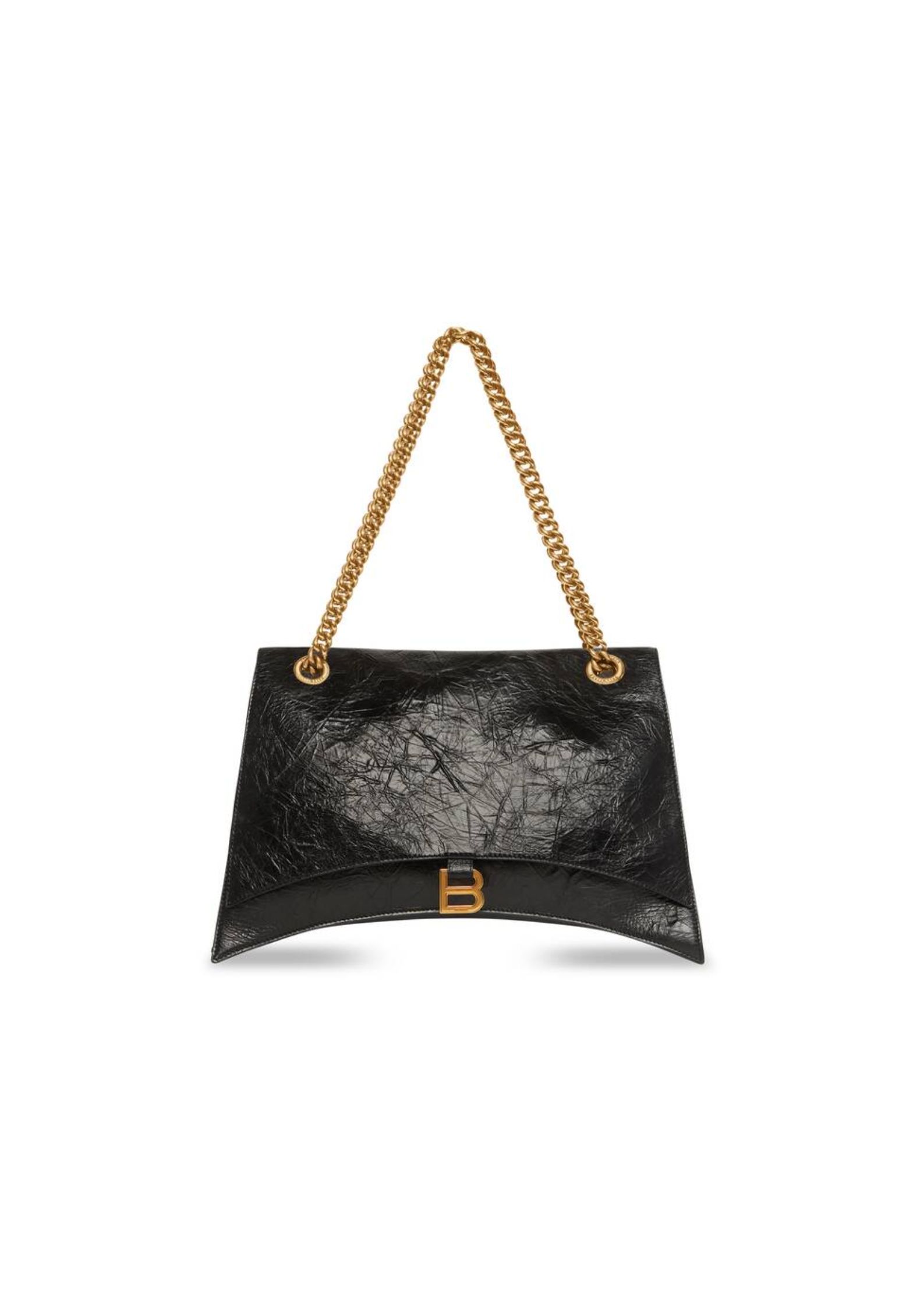 Ba1en*iaga Crush Large Chain Bag In Black For Women 15.7in/ 40cm 716332210IT1000