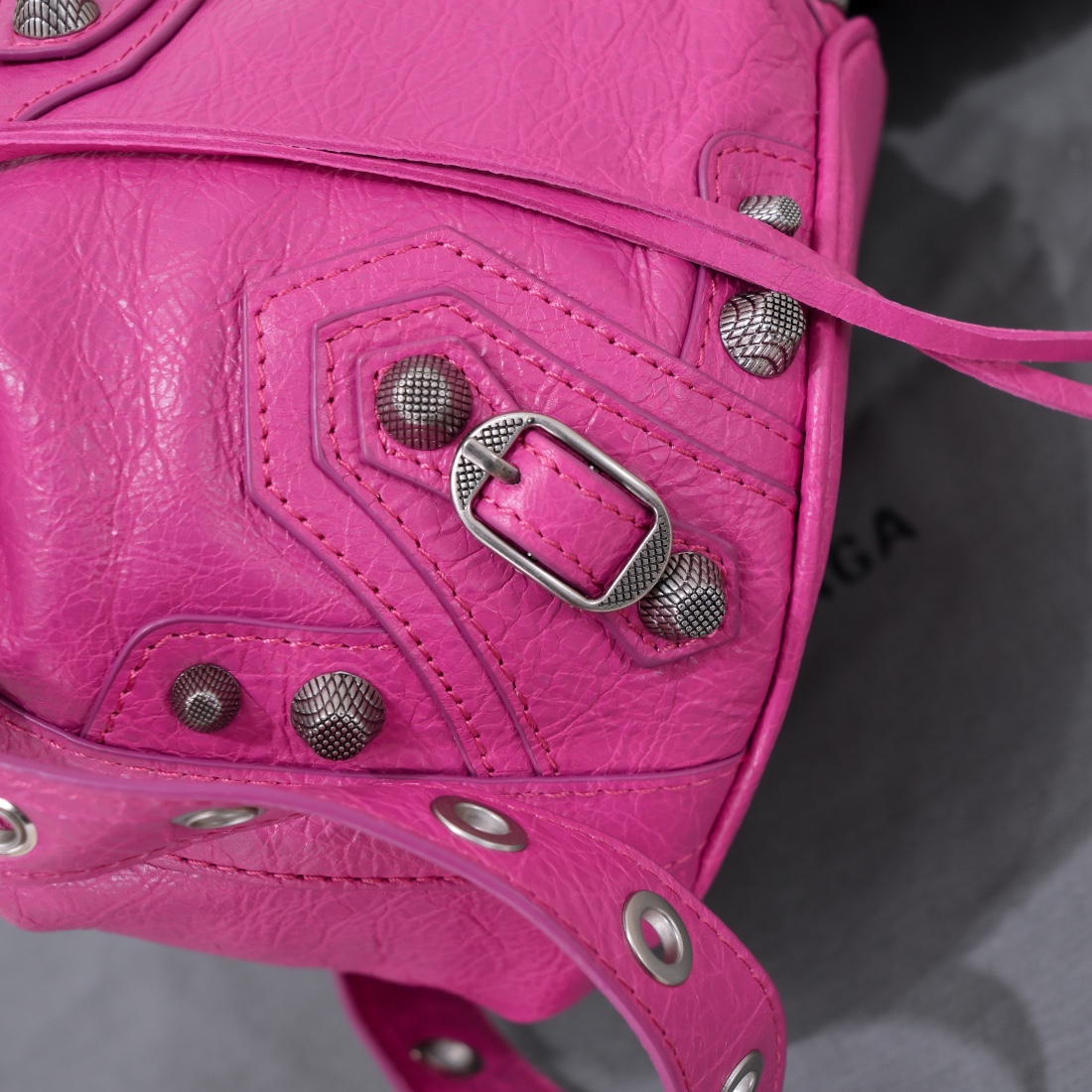 Ba1en*iaga Le Cagole Xs Bucket Bag Purple/Pink/Red/Blue/Green For Women 7.8in/20 cm