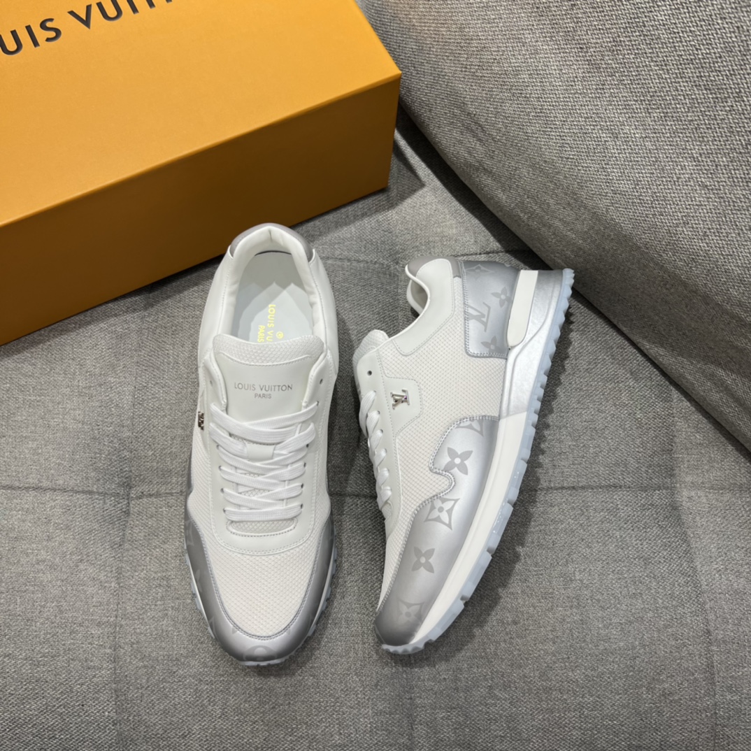 L0vis Vvtt0n Run Away Sneaker With Mesh White For Men