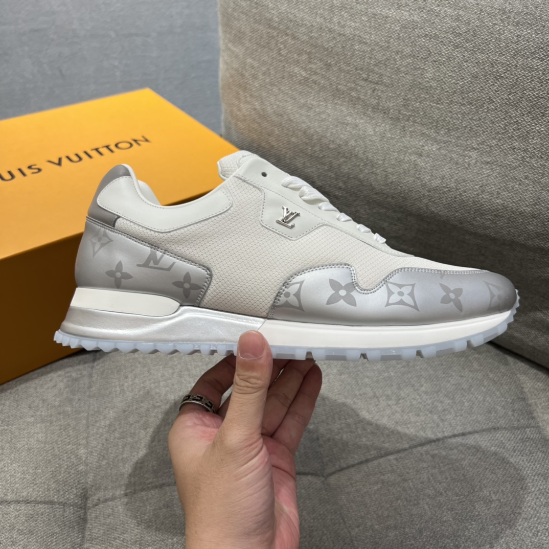 L0vis Vvtt0n Run Away Sneaker With Mesh White For Men