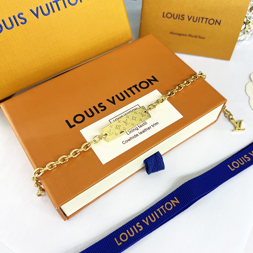 L0vis Vvtt0n Chain Bracelet Gold