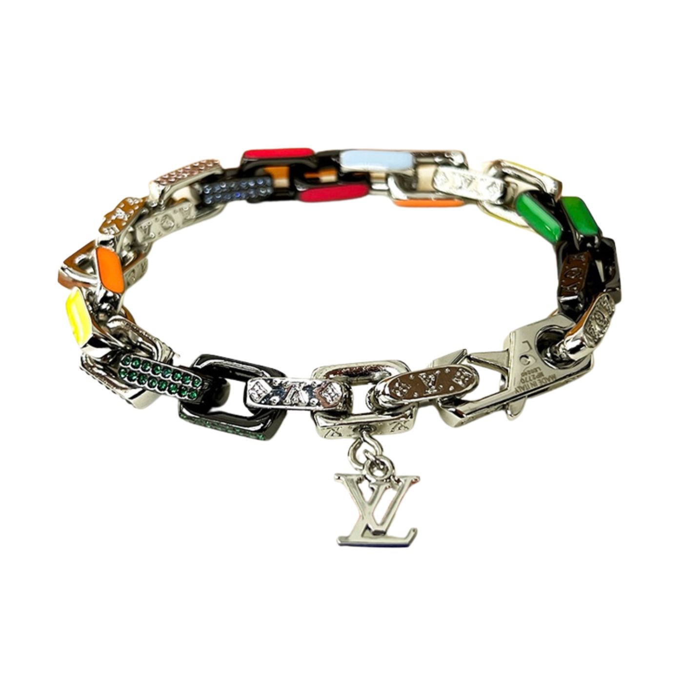 L0vis Vvtt0n Donkey’s Paradise Chain Bracelet Multicolor For Women