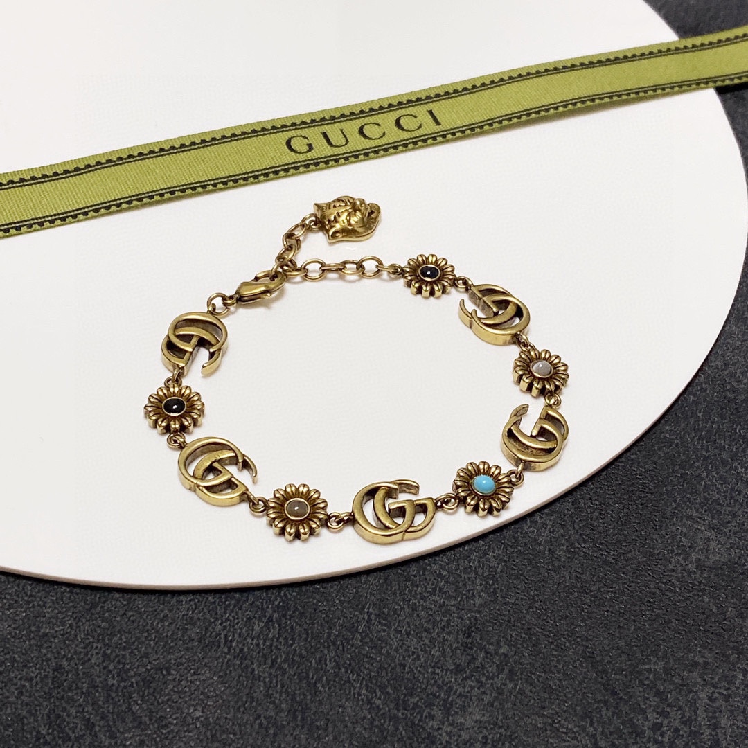 Gvc*1 Double G Bracelet Gold For Women