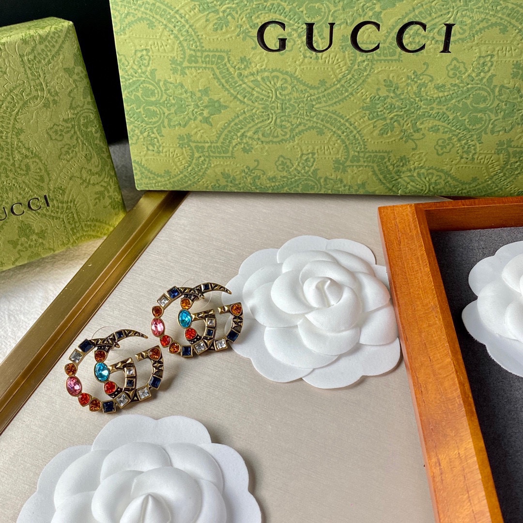 Gvc*1 Double G Earrings Multicolor For Women