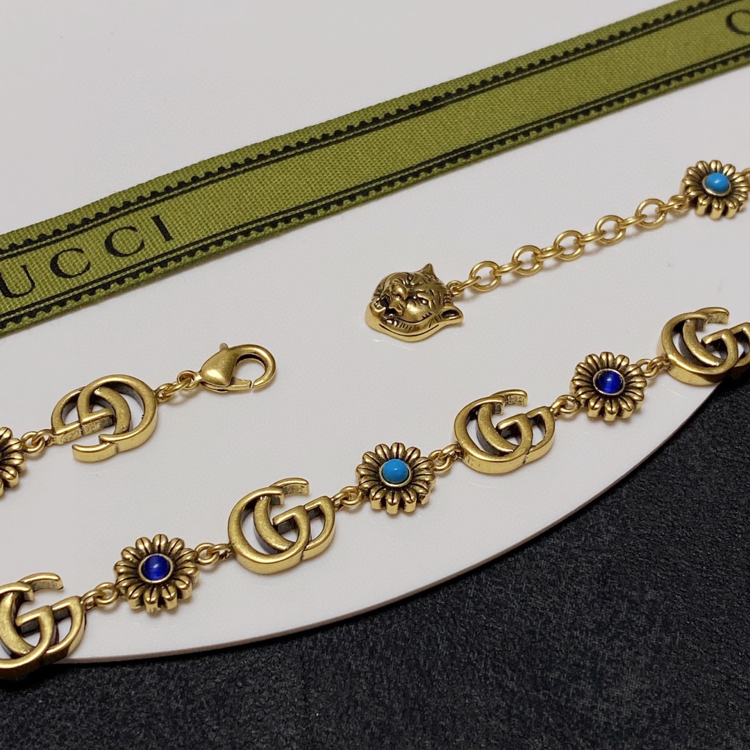 Gvc*1 Double G Necklace Gold For Women