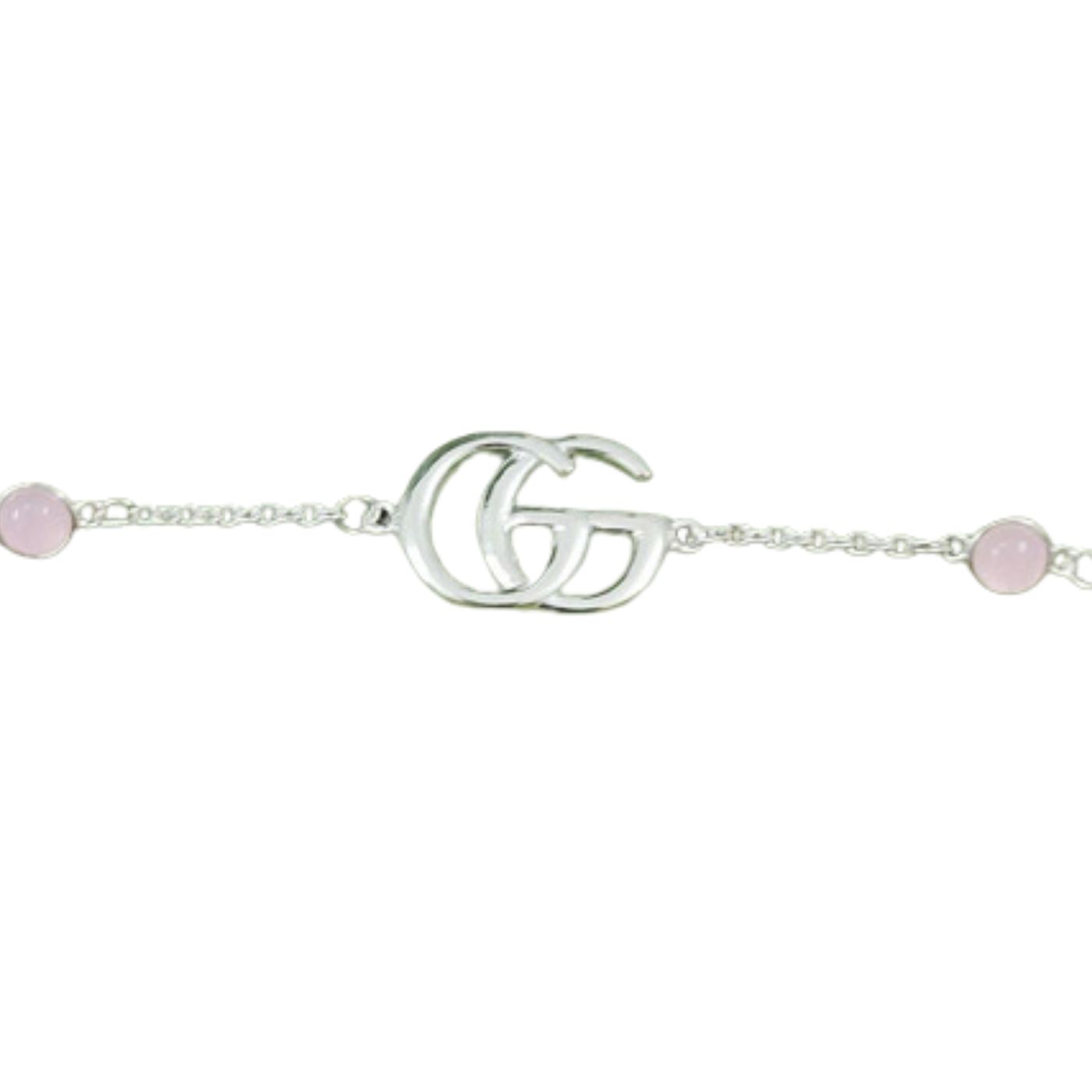 Gvc*1 Logo Bracelet Silver For Women