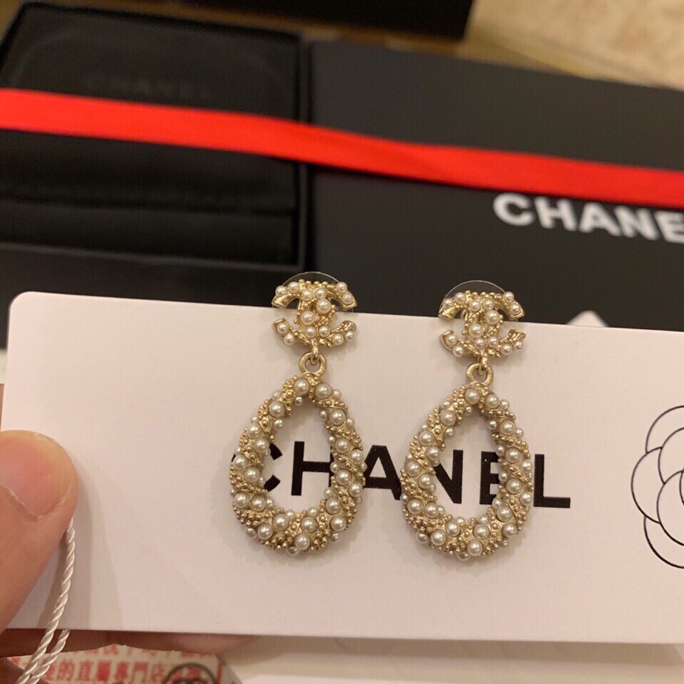 Pearl Earrings Gold For Women