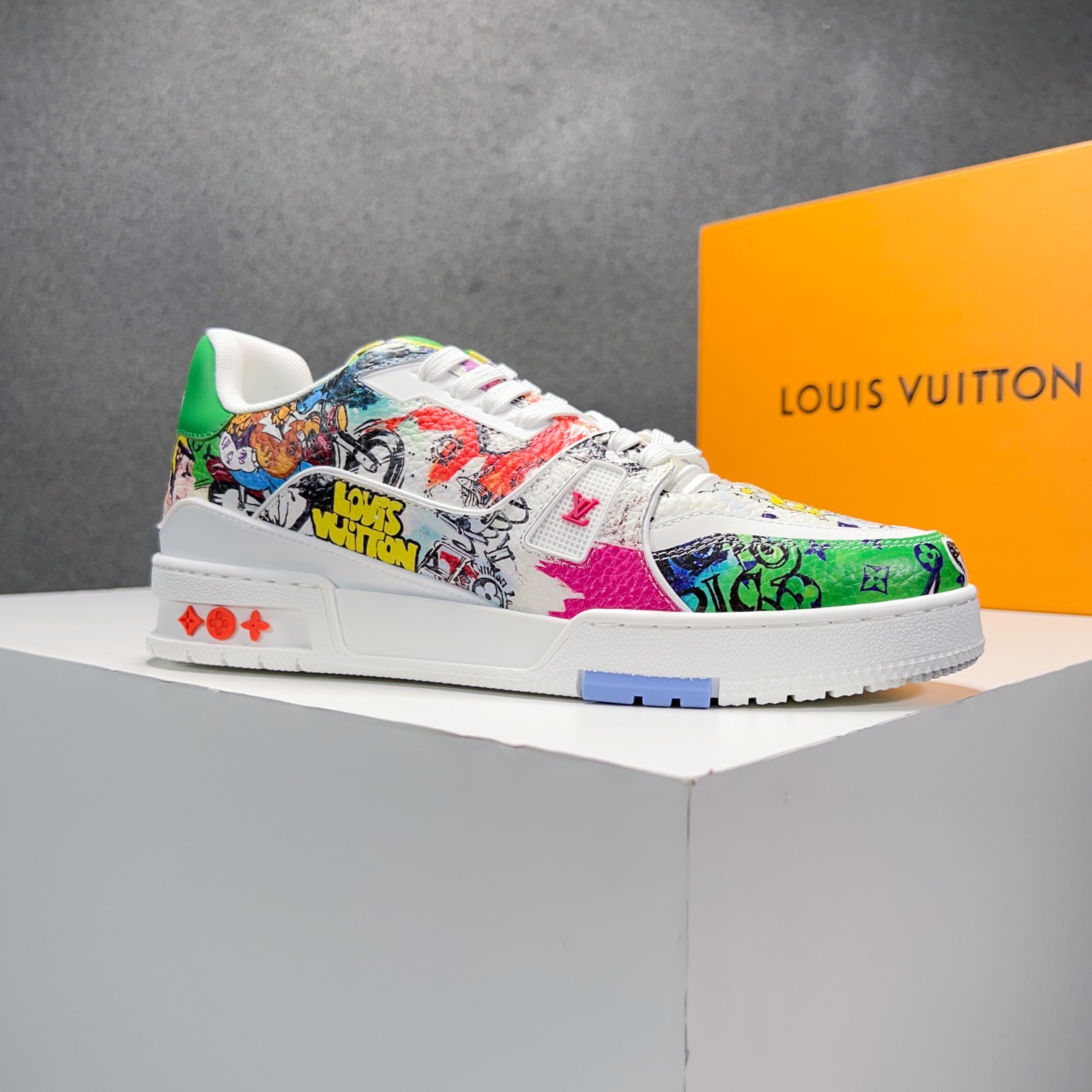 L0vis Vvtt0n LV Trainer Sneaker Multicolor For Men