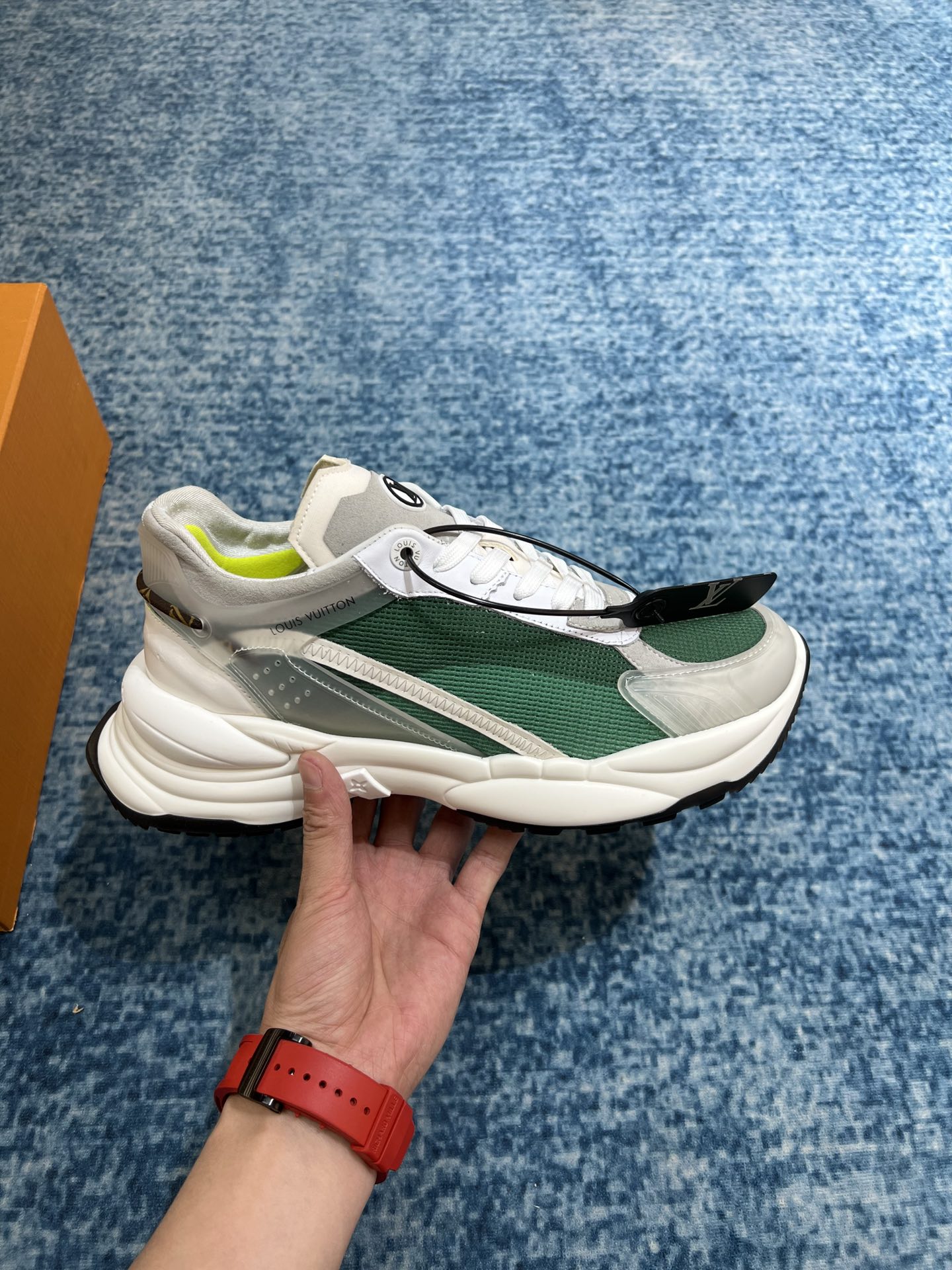 L0vis Vvtt0n Run 55 Sneaker Green For Men