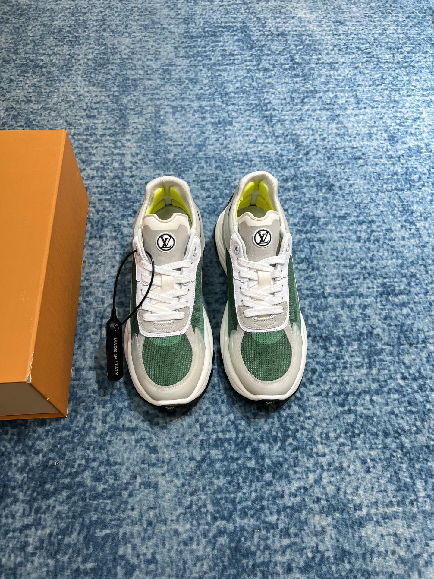 L0vis Vvtt0n Run 55 Sneaker Green For Men