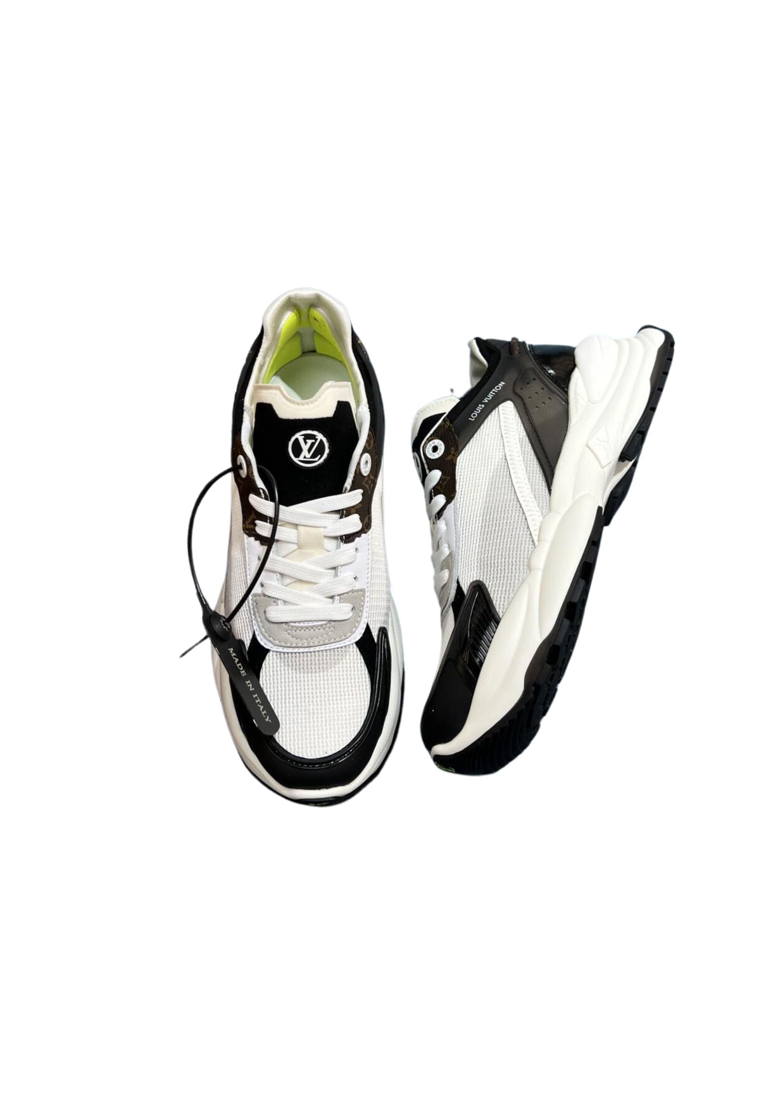 L0vis Vvtt0n Run 55 Sneaker White And Black For Men