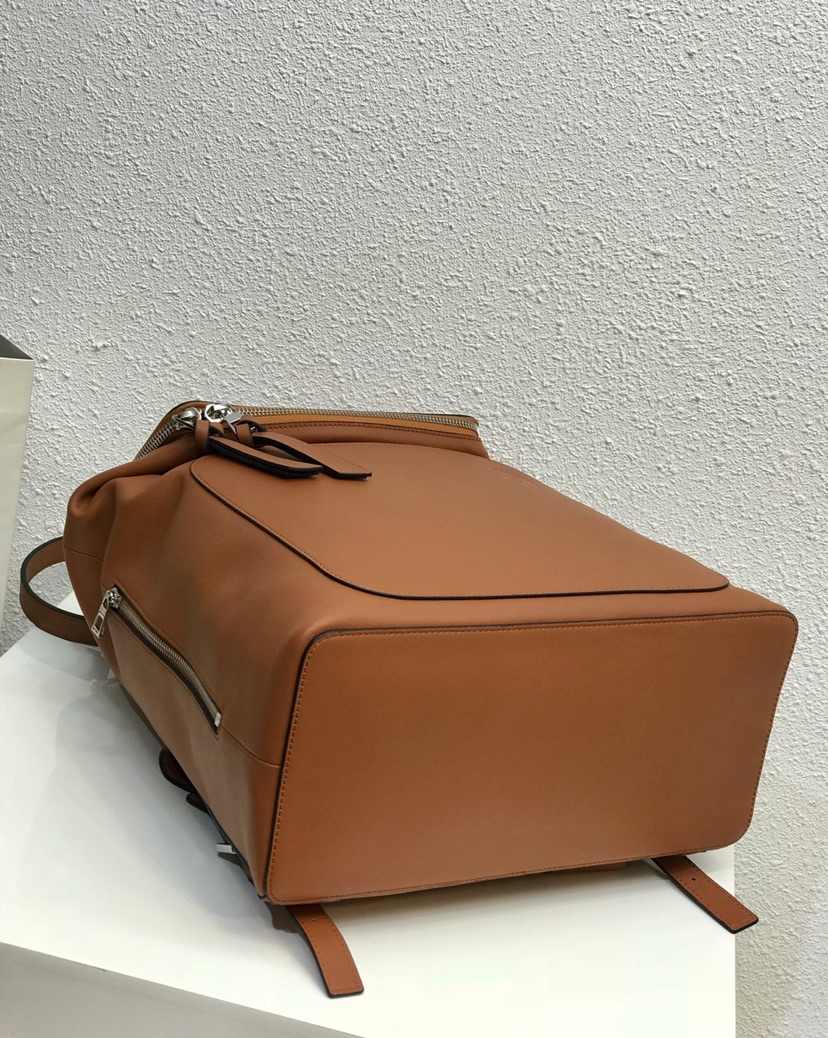 L0ew* Goya Backpack Black/Beige/Brown For Women 16.1in / 41cm