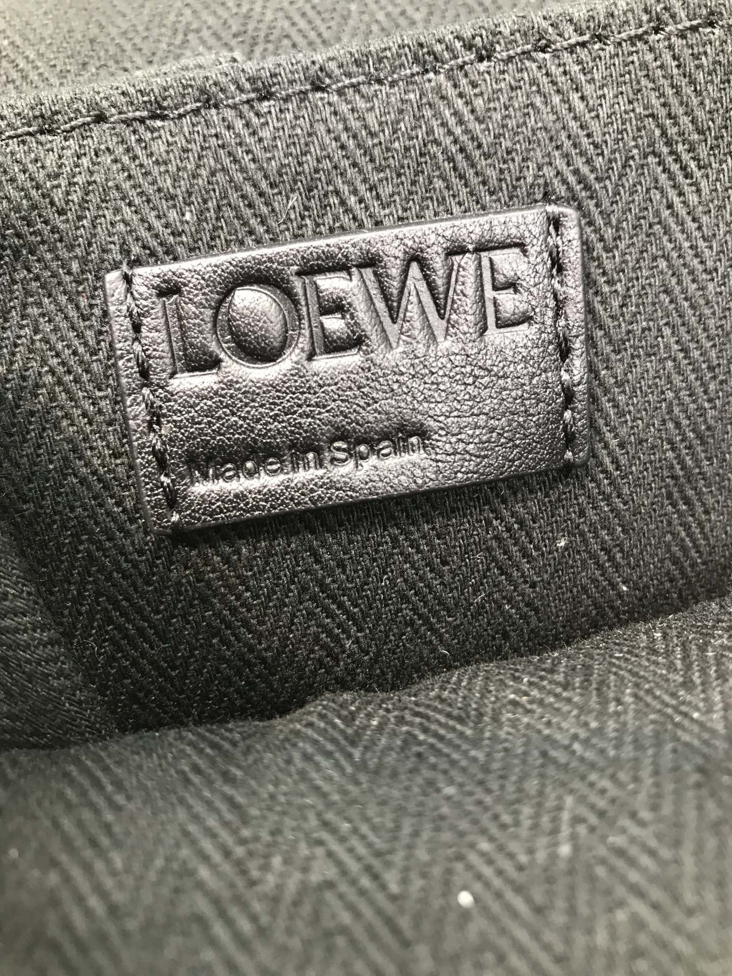 L0ew* Goya Backpack Black/Beige/Brown For Women 16.1in / 41cm