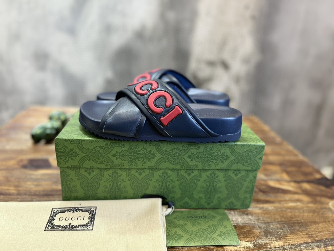 Gvc*1 Men’s Sandal Navy Blue For Men