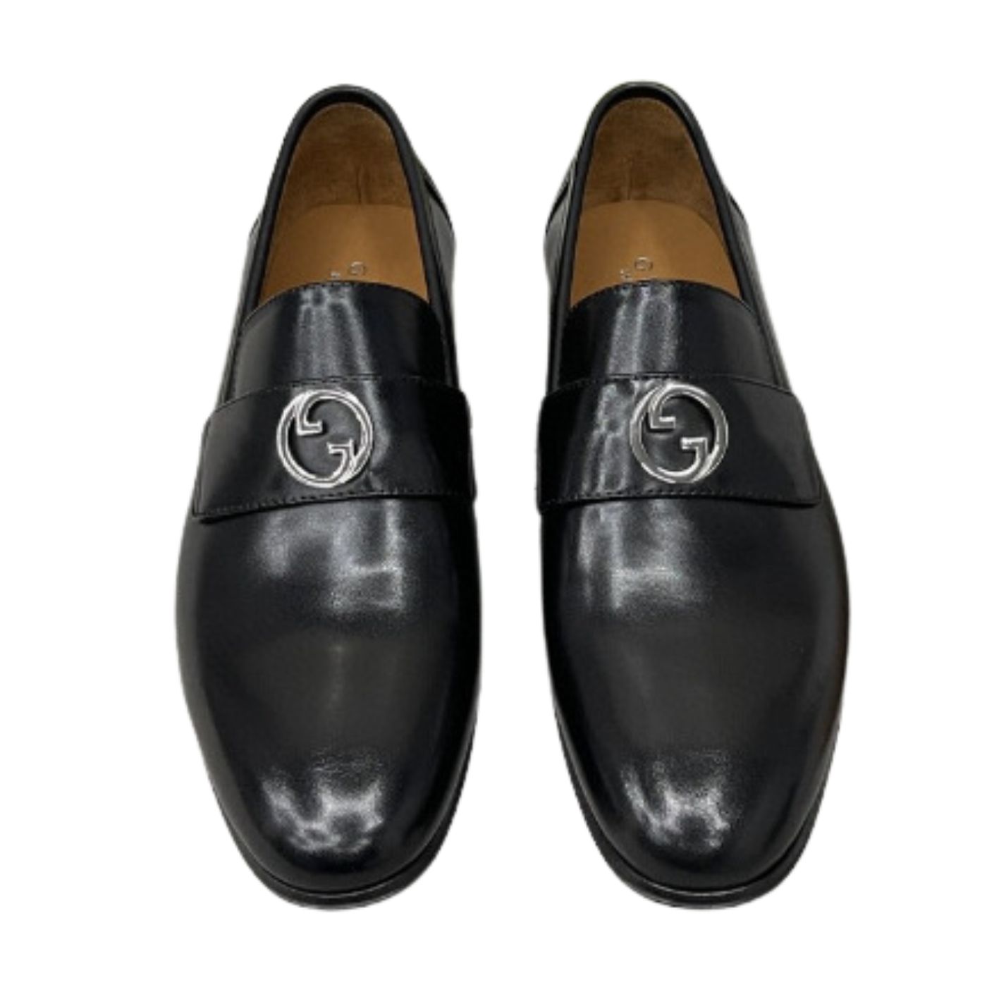 Gvc*1 Interlocking G Loafer Black For Men 730134 06F00 1000