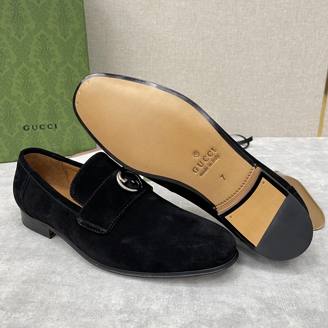 Gvc*1 Interlocking G Loafer Black For Men