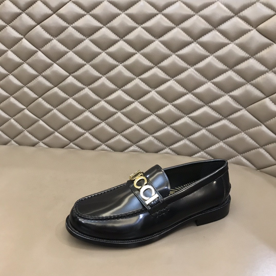 Gvc*1 Loafer With Logo Gvc*1 Black For Men