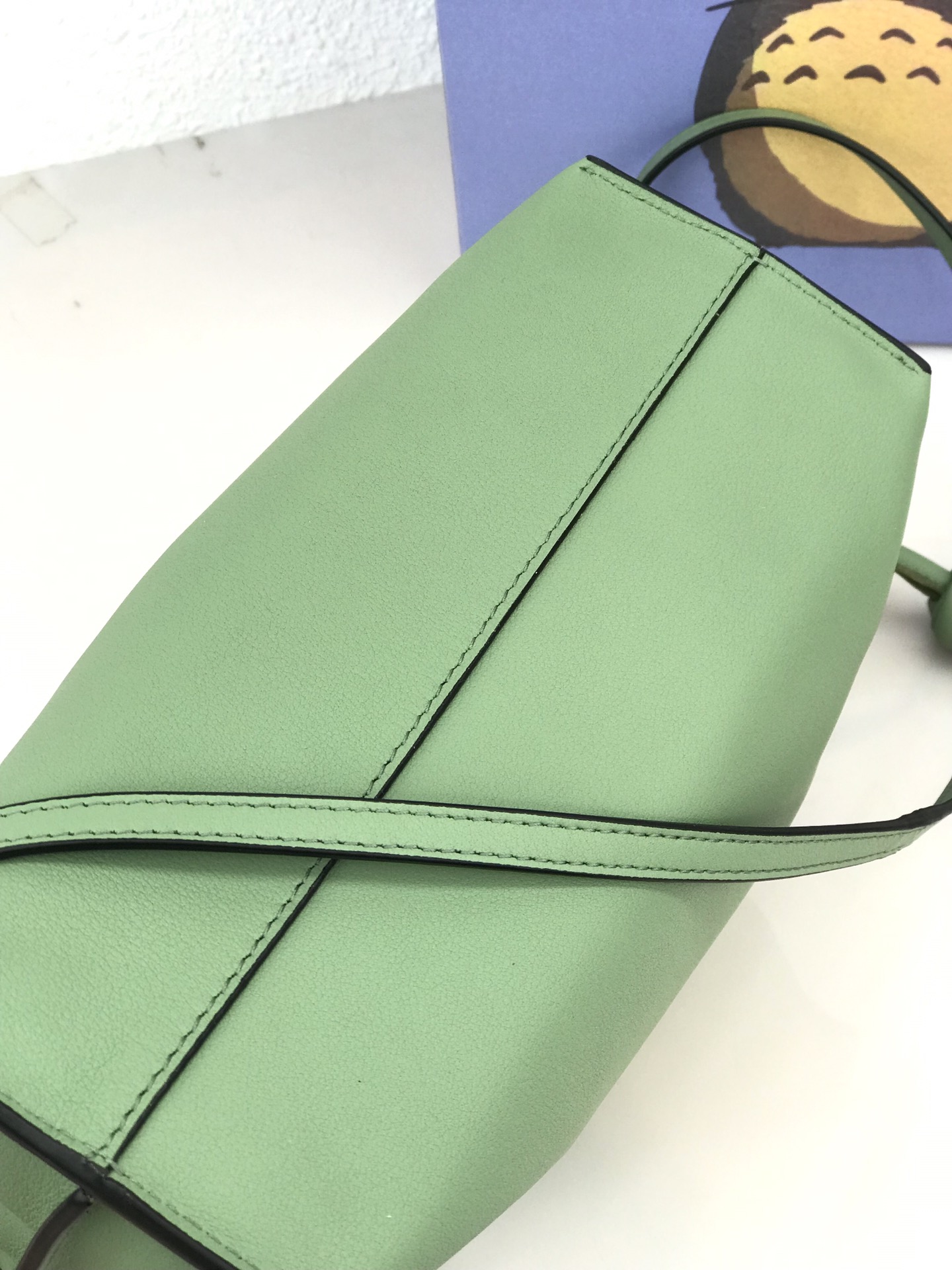 L0ew* Mini Flamenco Clutch Black/Brown/Dark Green/Green For Women 9.4in / 23.9cm A411FC2X37