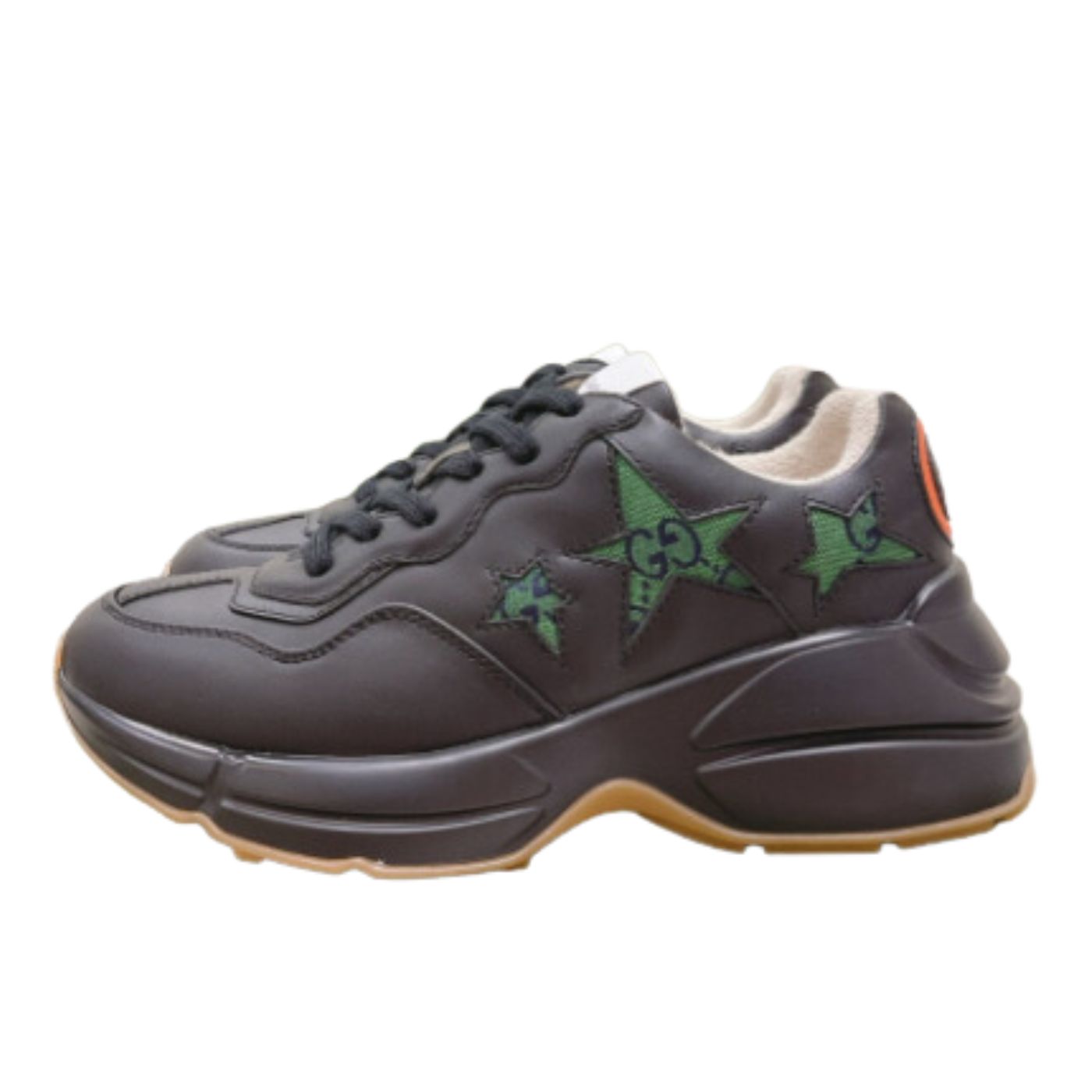 Gvc*1 Rhyton Sneaker With Stars Black For Men 665604 2SHD0 1060